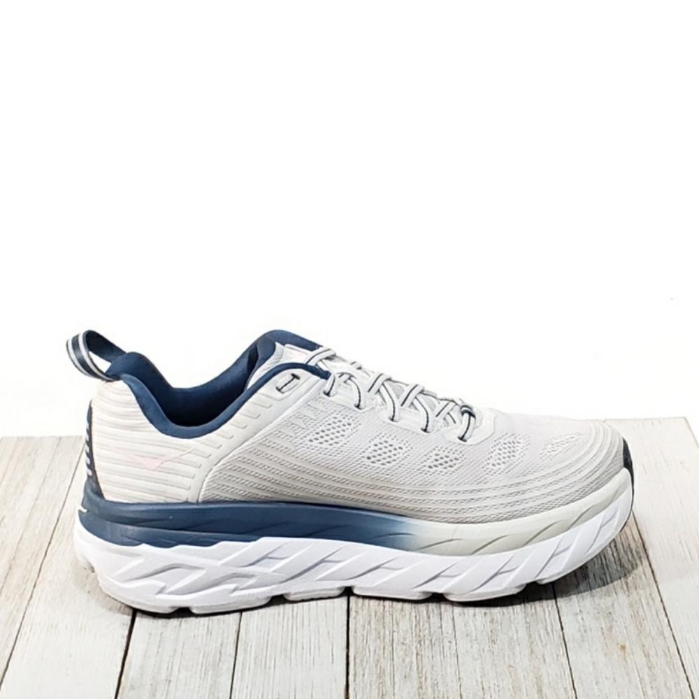 HOKA ONE ONE Bondi 6 Athletic Running Sneakers Whi_10